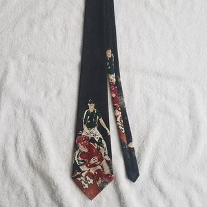 Studio 890 New York / Milano Baseball Catcher Themed Necktie / Suit Tie